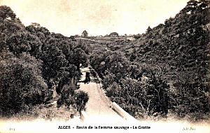 ALGER - RAVIN DE LA FEMME SAUVAGE - GROTTE